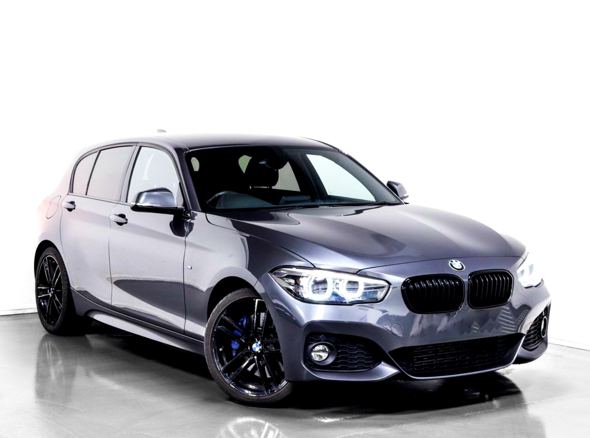1 Series - F20/F21 Facelift LCI: Gloss Black Single Slat Grill 15-19