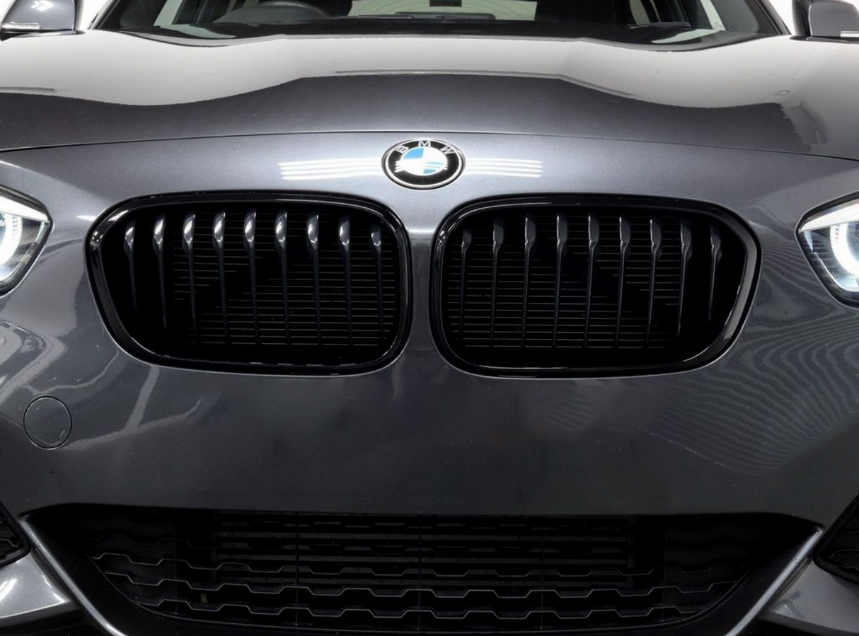 1 Series - F20/F21 Facelift LCI: Gloss Black Single Slat Grill 15-19