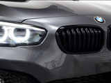 1 Series - F20/F21 Facelift LCI: Gloss Black Grill Single Slat 15-19