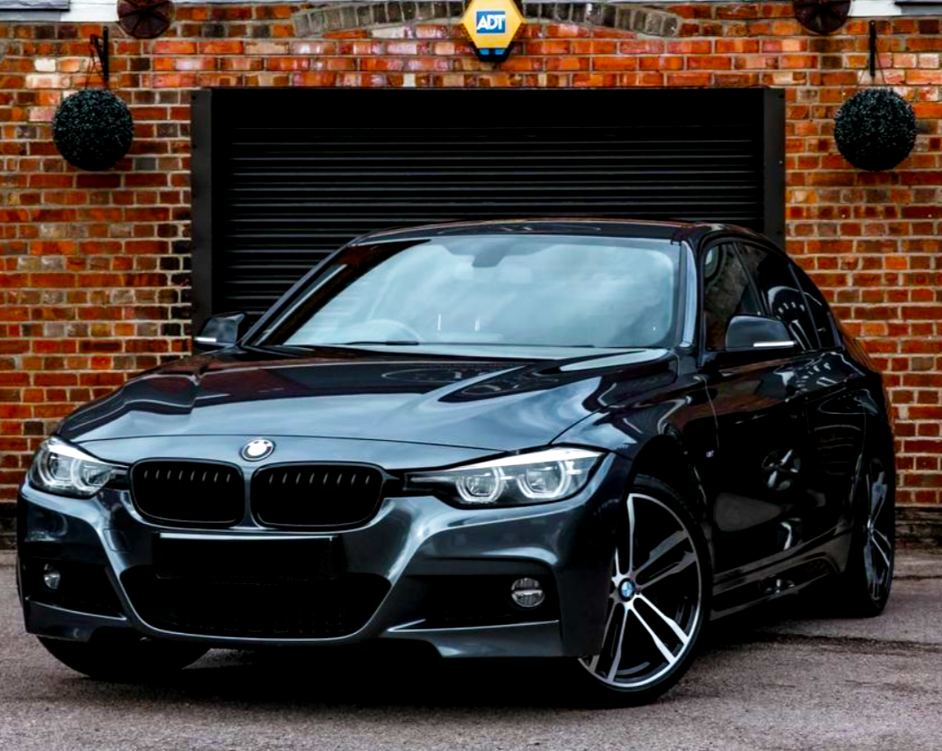 3 Series - F30/F31: Gloss Black Single Slat Grill 12-18
