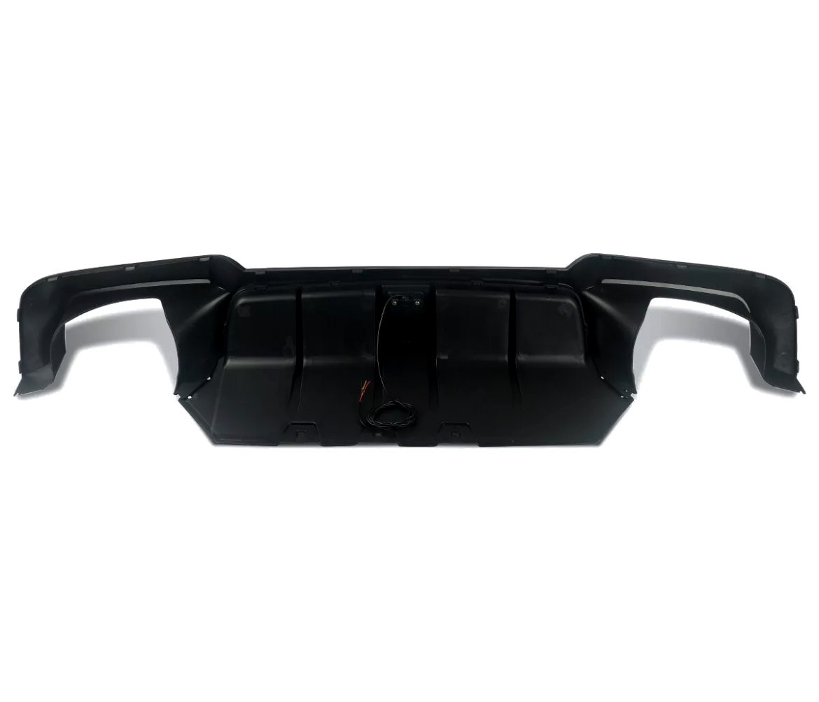5 Series - F10: Gloss Black LED Quad Diffuser 11-16