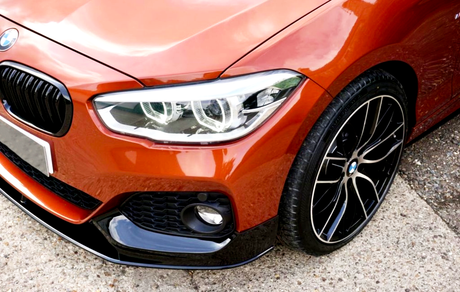 1 Series - F20/F21 Facelift LCI: Gloss Black Splitter 15-19