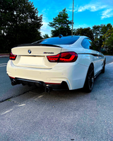 4 Series - F32 Coupe: Gloss Black Performance Style Spoiler 14-20