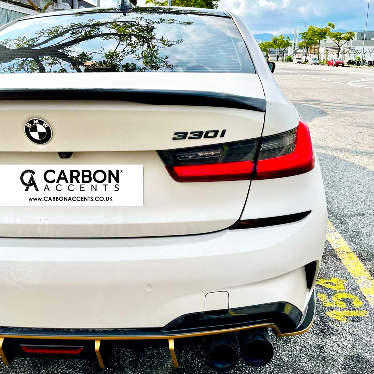 3 Series - G20: Gloss Black Performance Style Spoiler 19+