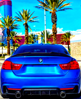 4 Series - F32 Coupe: Carbon Fibre PSM Style Spoiler 14-20