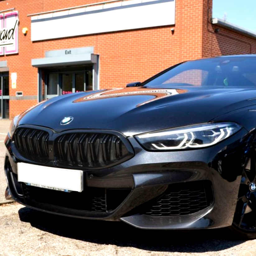 8 Series - G16 Gran Coupe Pre-Facelift: Gloss Black Double Slat Grill 19-22