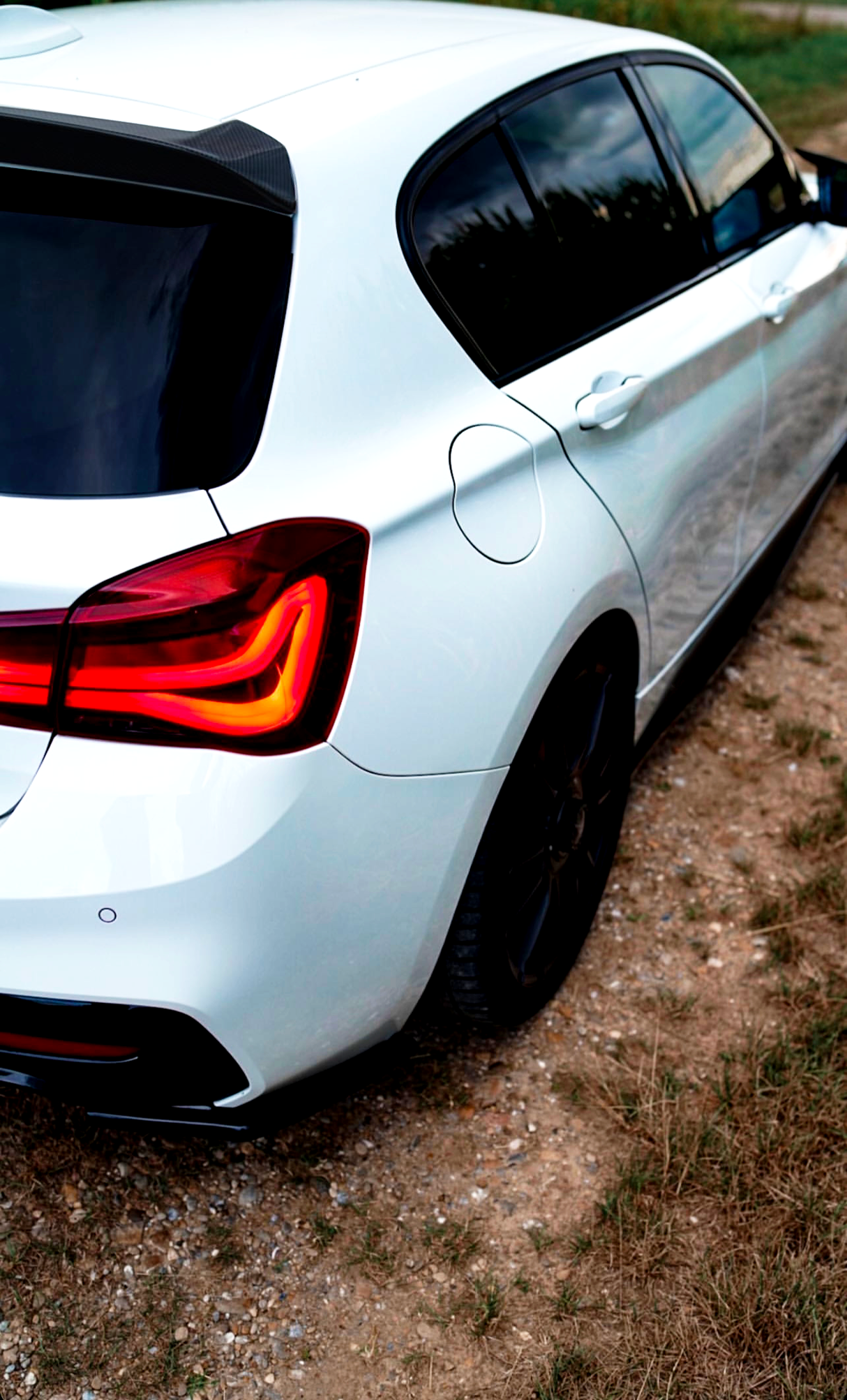 1 Series - F20/F21 Facelift LCI: Carbon Fibre 3D Style Spoiler 15-19