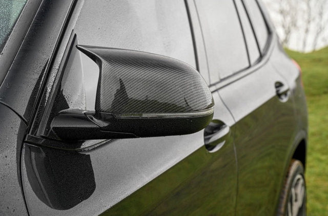 X3 X4 X5 X6 - G01 G02 G05 G06: Carbon Fibre Fiber Wing Mirror Cover M Style - Carbon Accents