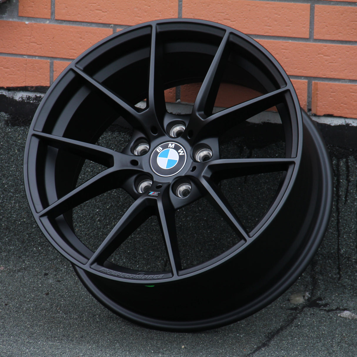 4 Series - F32/F33: 18" Satin Black 'M3 CS' Style Alloy Wheels 13-20
