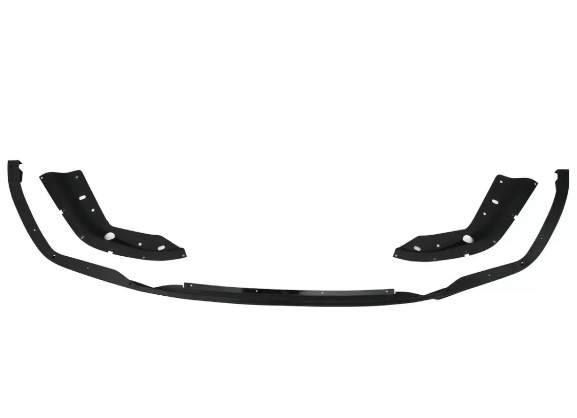 3 Series - G20 Pre-Facelift: Gloss Black Front Splitter 19-22