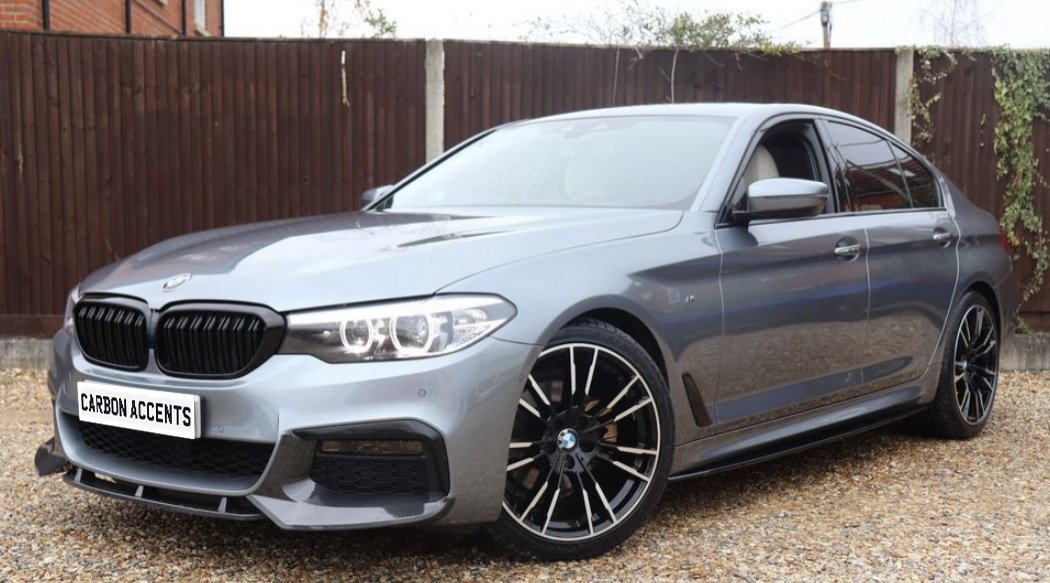 5 Series - G30/G31 Pre-Facelift: Gloss Black Double Slat Grill 17-20