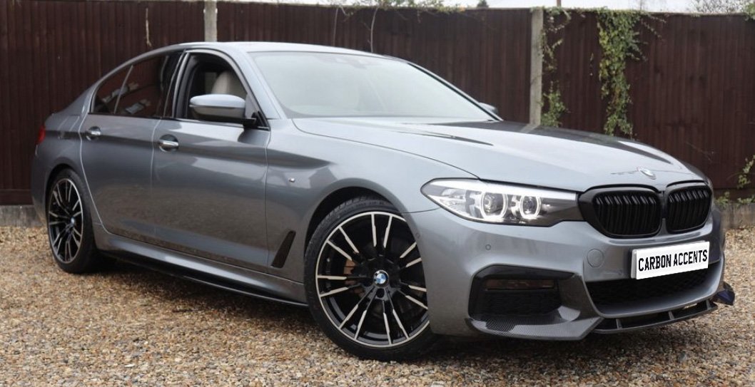 5 Series - G30/G31 Pre-Facelift: Gloss Black Double Slat Grill 17-20