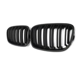 1 Series - F20/F21 Pre-Facelift: Gloss Black Double Slat Grill 11-14