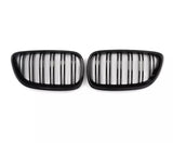 2 Series - F22/F23/F87: Gloss Black Grill Two Slate - Carbon Accents