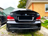 1 Series - E82: Gloss Black Diffuser 07-13