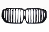 X5 - G05: Gloss Black Single Slat Grill 19-22