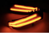 E Class - W212:  Dynamic Mirror Indicator Lights - Carbon Accents