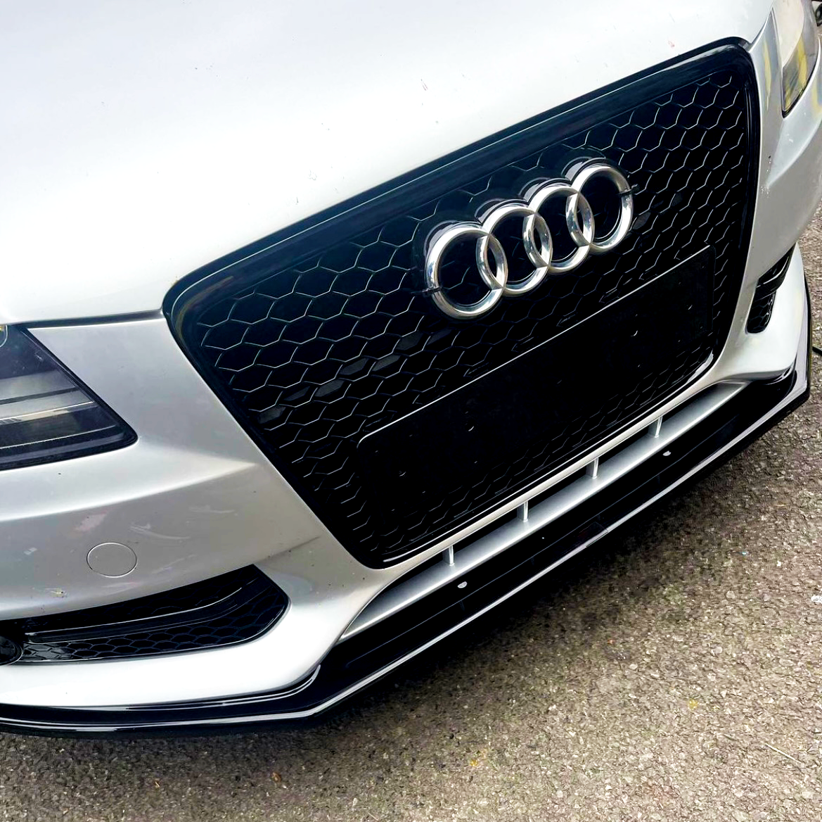 A4 - B8 Pre-Facelift: Gloss Black RS Honeycomb Grill 08-12