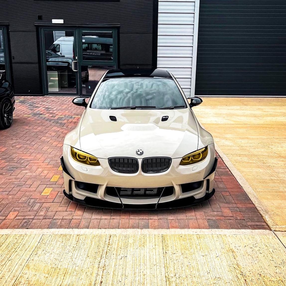 3 Series - E92/E93 Pre-Facelift: Gloss Black Double Slat Grill 06-09