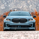 1 Series - F40: Gloss Black Diamond Style Grill 20-24