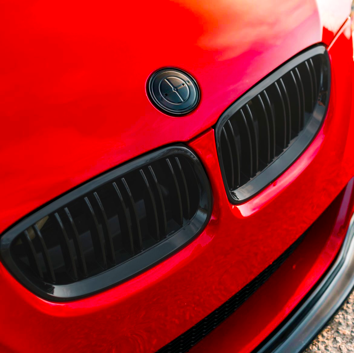 3 Series - E92/E93 Pre-Facelift: Gloss Black Double Slat Grill 06-09