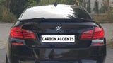 5 Series - F10 Saloon: Gloss Black V Style Spoiler 10-16