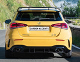 A Class - W177: Gloss Black A45 Style Aero Spoiler 18+