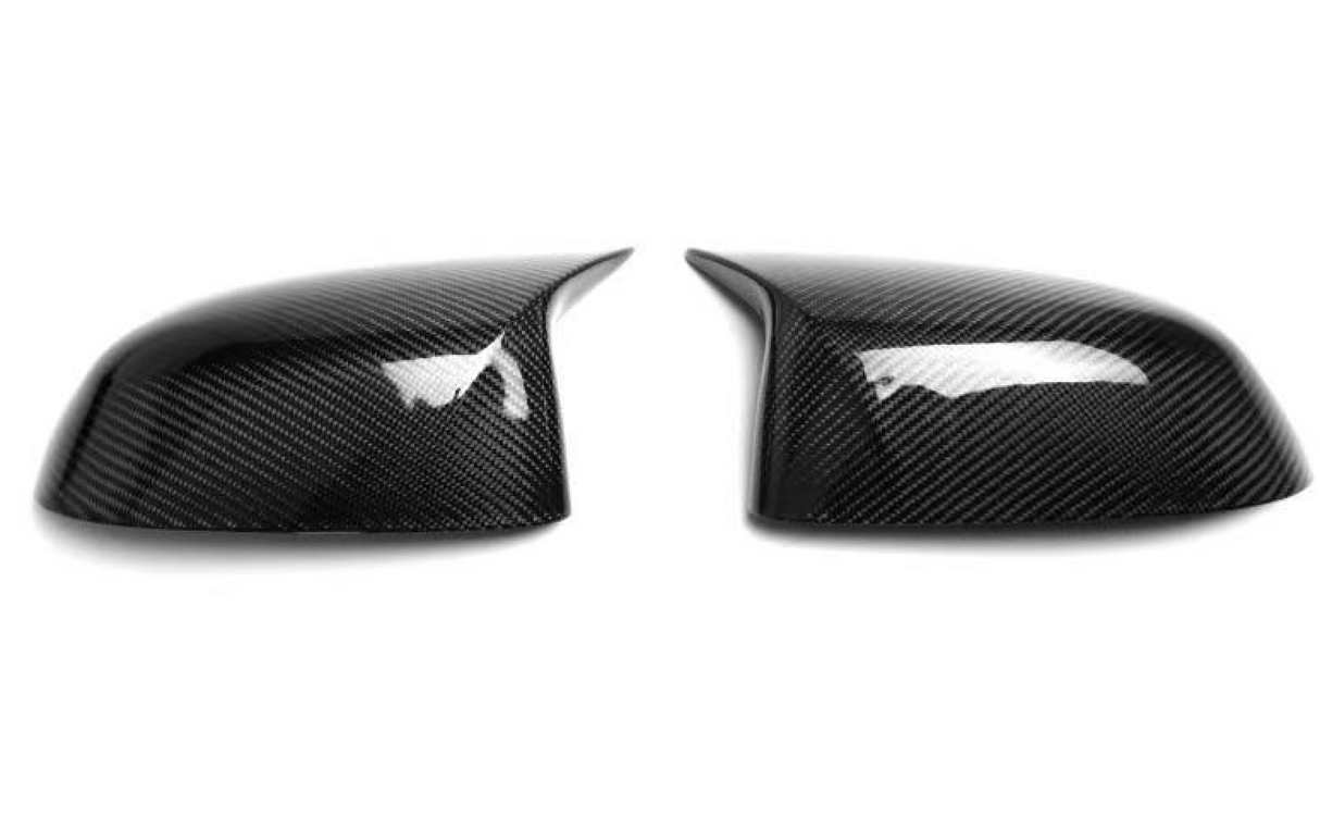 X3 X4 X5 X6 - G01 G02 G05 G06: Carbon Fibre Fiber Wing Mirror Cover M Style - Carbon Accents