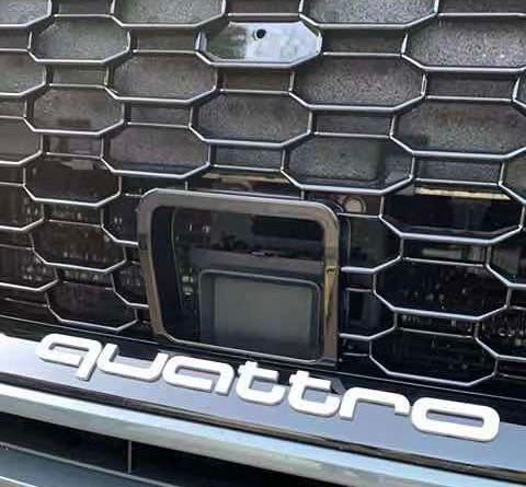 A3 - 8V Facelift: Gloss Black RS Honeycomb Quattro Grill with ACC 17-20