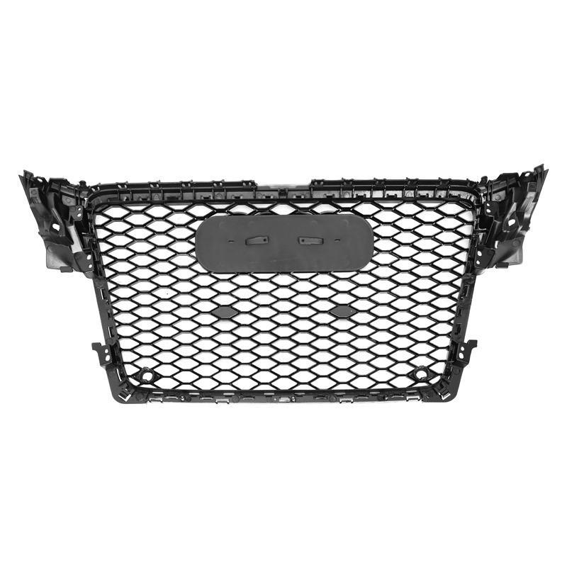 A4 - B8 Pre-Facelift: Gloss Black RS Honeycomb Grill 08-12