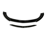 E Class - W213/C238: Gloss Black Front Splitter 2016-2020