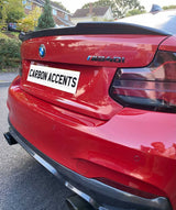 2 Series - F22 Coupe: Pre-Preg Dry Carbon Fibre CS Style Spoiler 14-21