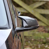 1 Series - F40: Carbon Fibre M Style Mirror Covers 2020+ - Carbon Accents