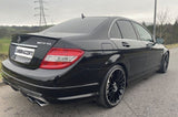 C Class - W204: Gloss Black AMG Style Spoiler 08-14 - Carbon Accents