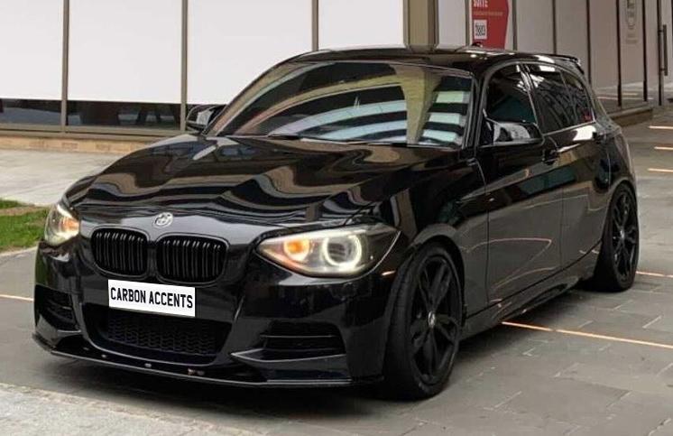 1 Series - F20/F21 Pre-Facelift: Gloss Black Double Slat Grill 11-14