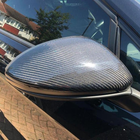 Golf - MK7/7.5: Carbon Fibre Wing Mirror Covers - Carbon Accents